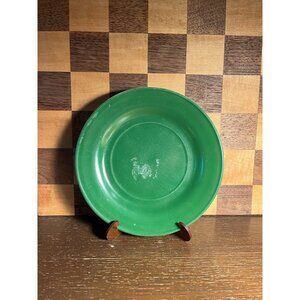 Vintage Hazel Atlas Dark Green Salad Plate
